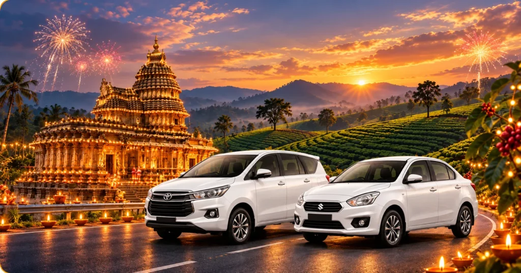Bangalore to hometown cab booking – Niharika Cabs Deepavali Special